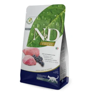 Farmina N&D Grain Free Cat, agneau, myrtilles pour chat — pour chats (visuel indicatif du produit)