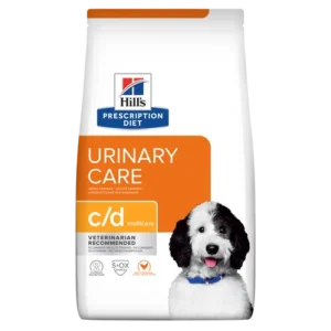 Hill’s Prescription Diet c/d Multicare Urinary Care Dry — pour chiens (visuel indicatif du produit)