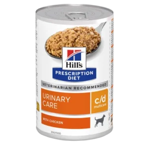 Hill’s Prescription Diet c/d Multicare Urinary Care Canned — pour chiens (visuel indicatif du produit)
