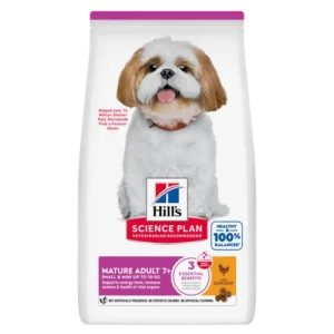 Hill’s Science Plan Mature Adult 7 Small & Mini Chicken Dry — pour chiens (visuel indicatif du produit)