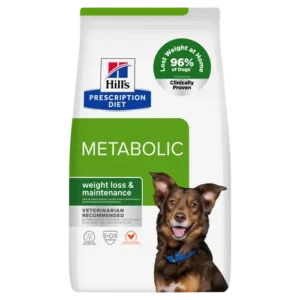 Hill’s Prescription Diet Metabolic Weight Management Dry — pour chiens (visuel indicatif du produit)