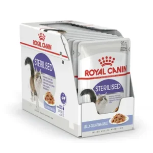 Royal Canin Sterilised Jelly — pour chats (visuel indicatif du produit)