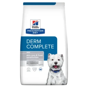 Hill’s Prescription Diet Derm Complete Minismall Bites Skin Care Dry — pour chiens (visuel indicatif du produit)