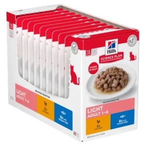 Hill’s Science Plan Adult Light Chicken Pouch — pour chats (visuel indicatif du produit)