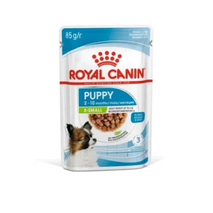 Royal Canin Puppy X Small Chunks In Gravy — pour chiens (visuel indicatif du produit)