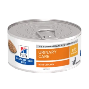 Hill’s Prescription Diet c/d Multicare Chicken Urinary Care Canned — pour chats (visuel indicatif du produit)