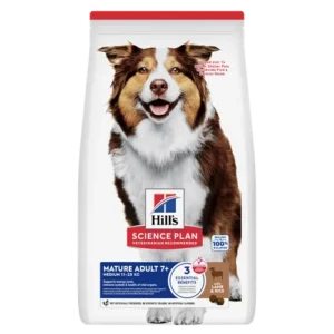 Hill’s Science Plan Mature Adult 7 Medium Lamb And Rice Dry — pour chiens (visuel indicatif du produit)