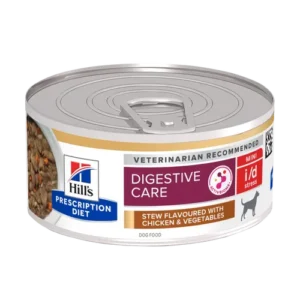 Hill’s Prescription Diet i/d Stress Rice Vegetable Chicken Stew Digestive Care Canned — pour chiens (visuel indicatif du produit)