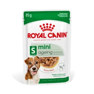 Royal Canin Mini Ageing Chunks In Gravy — pour chiens (visuel indicatif du produit)
