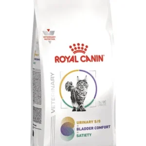 Royal Canin Urinary So + Bladder Comfort + Satiety — pour chats (visuel indicatif du produit)