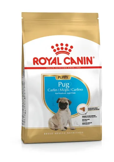 Royal Canin Pug Puppy — pour chiens (visuel indicatif du produit)