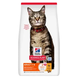 Hill’s Science Plan Adult Chicken Dry — pour chats (visuel indicatif du produit)