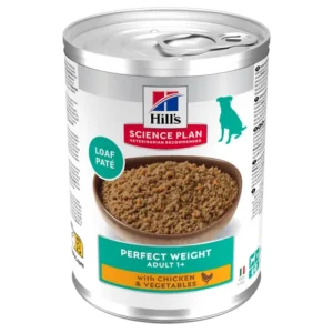 Hill’s Science Plan Adult Perfect Weight Chicken Vegetable Entree Canned — pour chiens (visuel indicatif du produit)