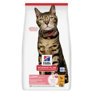 Hill’s Science Plan Adult Light Chicken Dry — pour chats (visuel indicatif du produit)