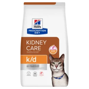 Hill’s Prescription Diet k/d Ocean Fish Kidney Care Dry — pour chats (visuel indicatif du produit)