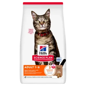 Hill’s Science Plan Adult Lamb Dry — pour chats (visuel indicatif du produit)