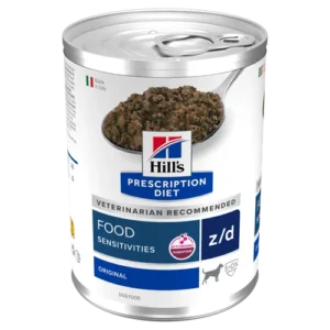 Hill’s Prescription Diet z/d Food Sensitivities Canned — pour chiens (visuel indicatif du produit)