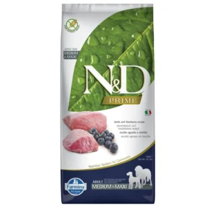 Farmina N&D Dog, agneau, myrtilles pour chien — pour chiens (visuel indicatif du produit)