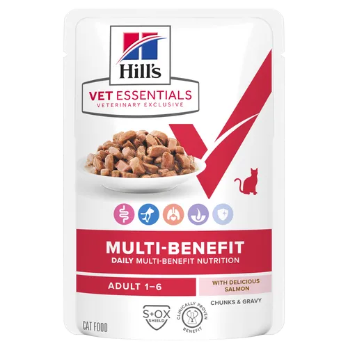 Hill’s Science Plan Adult Salmon Pouch — pour chats (visuel indicatif du produit)