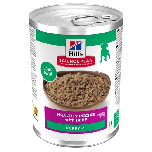 Hill’s Science Plan Puppy Beef Canned — pour chiens (visuel indicatif du produit)