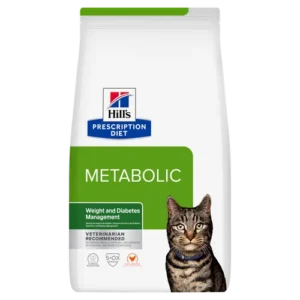 Hill’s Prescription Diet Metabolic Weight Management Dry — pour chats (visuel indicatif du produit)