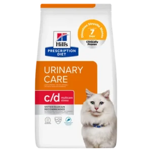 Hill’s Prescription Diet c/d Multicare Stress Ocean Fish Urinary Care Dry — pour chats (visuel indicatif du produit)
