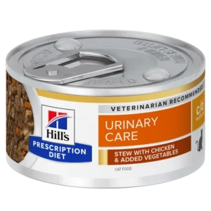 Hill’s Prescription Diet c/d Multicare Chicken Vegetable Stew Urinary Care Canned — pour chats (visuel indicatif du produit)
