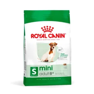Royal Canin Mini Adult 8+ — pour chiens (visuel indicatif du produit)