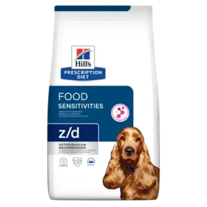 Hill’s Prescription Diet z/d Food Sensitivities Dry — pour chiens (visuel indicatif du produit)
