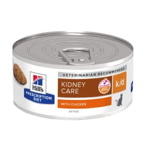 Hill’s Prescription Diet k/d Chicken Kidney Care Canned — pour chats (visuel indicatif du produit)