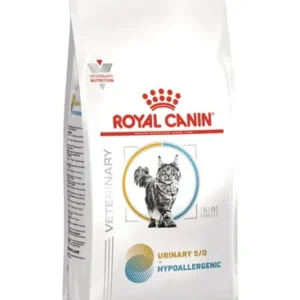 Royal Canin Urinary So + Hypoallergenic — pour chats (visuel indicatif du produit)