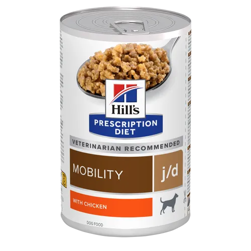Hill’s Prescription Diet j/d Joint Care Canned — pour chiens (visuel indicatif du produit)