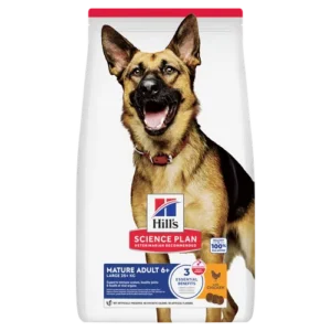 Hill’s Science Plan Mature Adult 6 Large Breed Chicken Dry — pour chiens (visuel indicatif du produit)