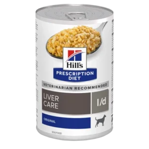 Hill’s Prescription Diet Ld Liver Care Canned — pour chiens (visuel indicatif du produit)