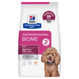 Hill’s Prescription Diet Gastrointestinal Biome Small Bites Digestive Care Dry — pour chiens (visuel indicatif du produit)
