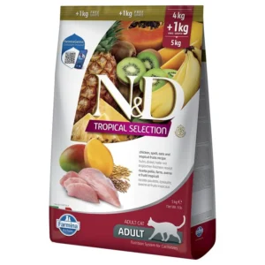 Farmina N&D Tropical Selection poulet pour chat — pour chats (visuel indicatif du produit)