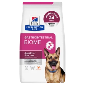 Hill’s Prescription Diet Gastrointestinal Biome Digestive Care Dry — pour chiens (visuel indicatif du produit)