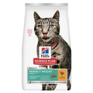 Hill’s Science Plan Adult Perfect Weight Chicken Dry — pour chats (visuel indicatif du produit)