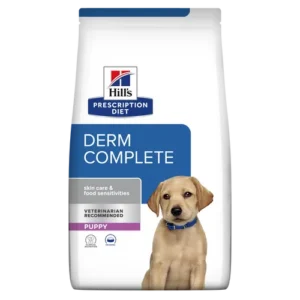 Hill’s Prescription Diet Derm Complete Puppy Original Skin Care Dry — pour chiens (visuel indicatif du produit)