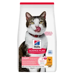 Hill’s Science Plan Mature Adult 7 Light Chicken Dry — pour chats (visuel indicatif du produit)