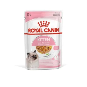 Royal Canin Kitten Chunks In Jelly — pour chats (visuel indicatif du produit)