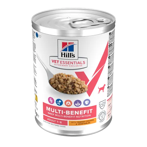 Hill’s Science Plan Adult Chicken Vegetables Canned — pour chiens (visuel indicatif du produit)