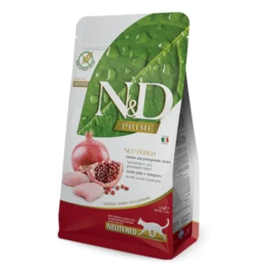Farmina N&D Grain Free stérilisé poulet, grenade pour chat — pour chats (visuel indicatif du produit)