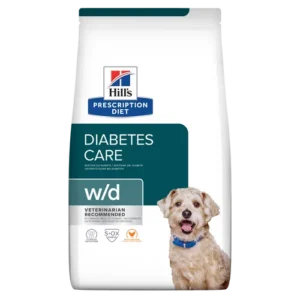 Hill’s Prescription Diet w/d Chicken Glucose Management Dry — pour chiens (visuel indicatif du produit)