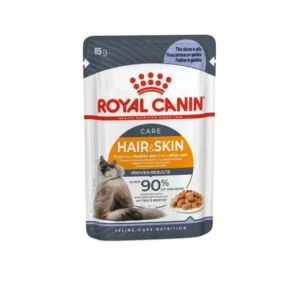 Royal Canin Hair & Skin Thin Slices In Jelly — pour chats (visuel indicatif du produit)