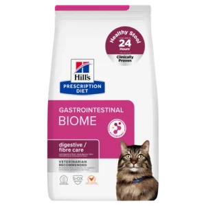Hill’s Prescription Diet Gastrointestinal Biome Digestive Care Dry — pour chats (visuel indicatif du produit)