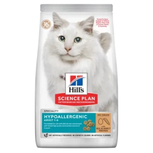 Hill’s Science Plan Adult Hypoallergenic Egg Insect Protein Dry — pour chats (visuel indicatif du produit)