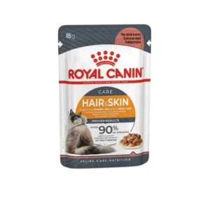 Royal Canin Hair & Skin Care Thin Slices In Gravy — pour chats (visuel indicatif du produit)