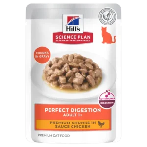 Hill’s Science Plan Adult Perfect Digestion Pouch — pour chats (visuel indicatif du produit)