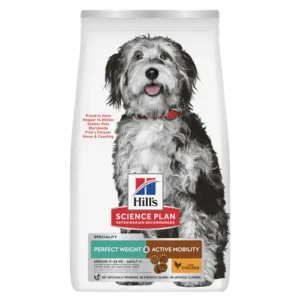 Hill’s Science Plan Adult Perfect Weight Actimobility Medium Dry — pour chiens (visuel indicatif du produit)